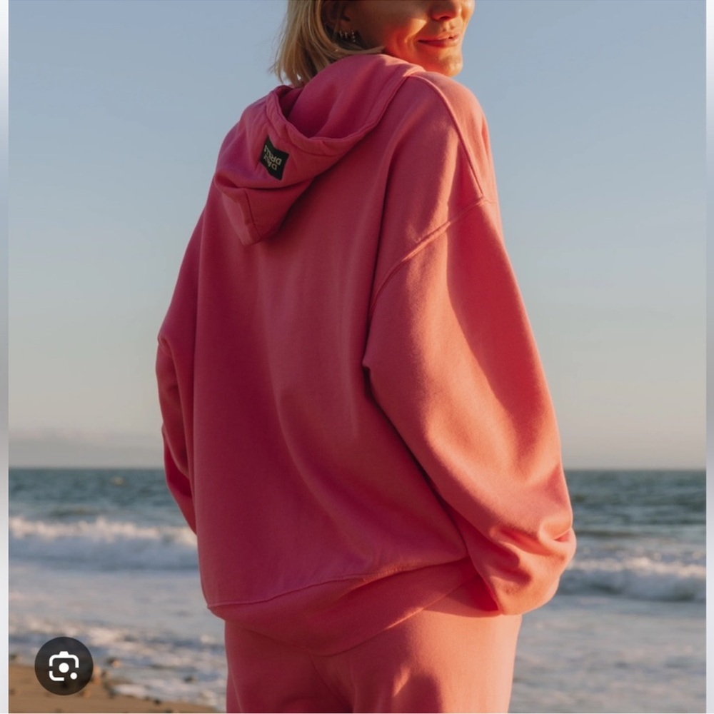 PINK DAILY DRILLS HOODIE